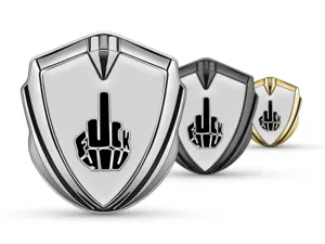 Emblem Silicon Badge Stainless Steel Alloy Edge